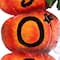 33" Orange & Black Stacked Pumpkins Outdoor Halloween Decoration